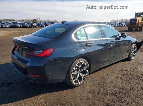 3MW89CW05S8F03725 2025 BMW 3 SERIES Black Tył prawy