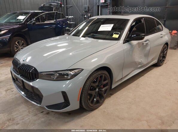 3MW89CW05S8F77422 2025 BMW 3 SERIES Серый Передняя левая четверть