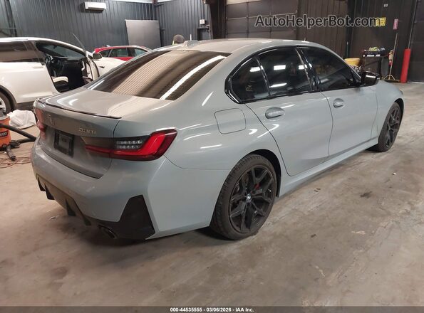3MW89CW05S8F77422 2025 BMW 3 SERIES Серый Задняя правая четверть
