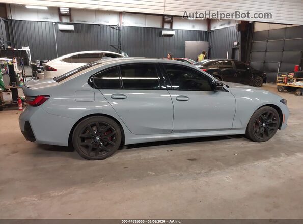 3MW89CW05S8F77422 2025 BMW 3 SERIES Серый Вид задней части салона