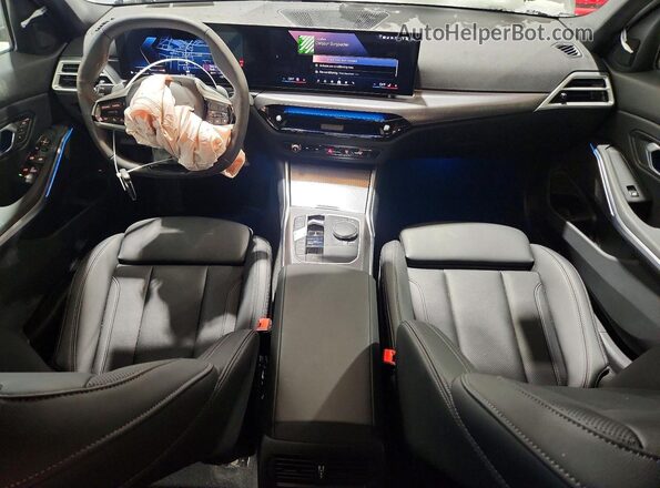 3MW89CW07T8F89606 2026 BMW 3 SERIES Gray Vista del salpicadero