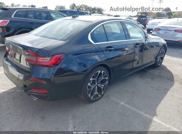 3MW89CW07T8G10681 2026 BMW 3 SERIES Black Հետևի աջ