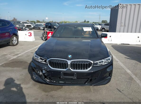 3MW89CW07T8G10681 2026 BMW 3 SERIES Black Սարքավորումների վահանակի տեսք