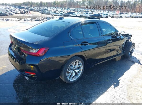3MW89CW08S8F25363 2025 BMW 3 SERIES Черный Задняя правая четверть