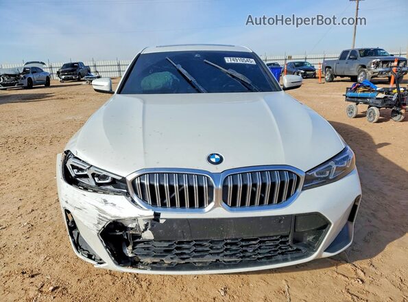 3MW89FF06P8C94942 2023 BMW 3 SERIES White Widok z przodu