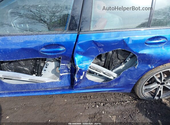 3MW89FF07P8D63346 2023 BMW 3 SERIES Blue Вид спереду
