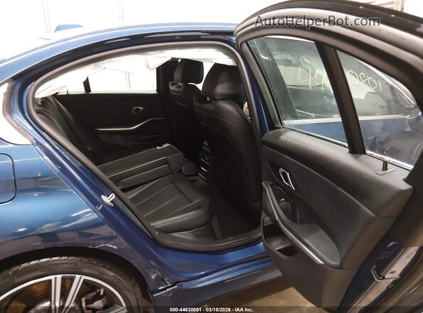 3MW89FF07R8D86497 2024 BMW 7 SERIES Blue Vista de la etiqueta del VIN