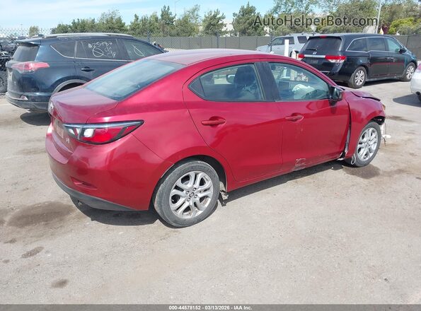 3MYDLBYV1JY301471 2018 TOYOTA YARIS IA Burgundy 