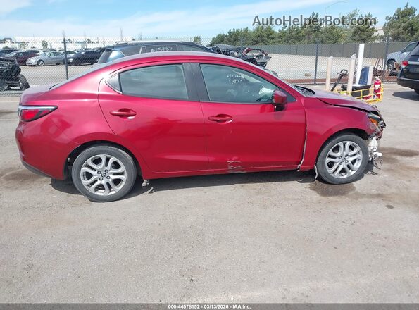 3MYDLBYV1JY301471 2018 TOYOTA YARIS IA Burgundy 