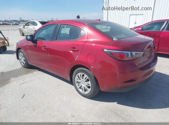 3MYDLBYV1KY509755 2019 TOYOTA YARIS Red Tył lewy