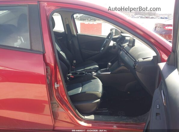 3MYDLBYV1KY509755 2019 TOYOTA YARIS Red Widok wnętrza z przodu