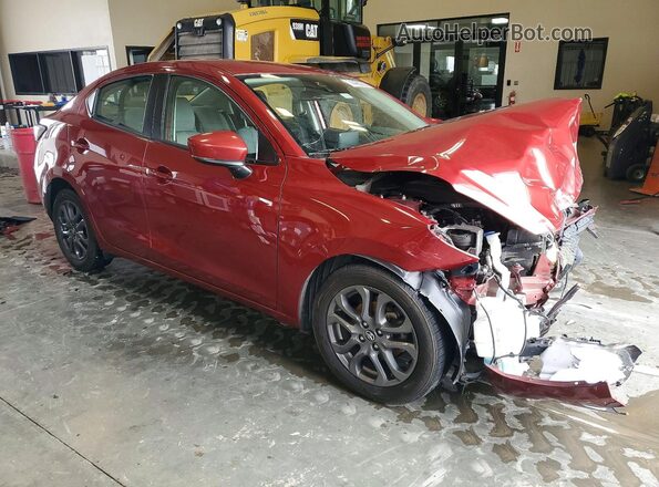 3MYDLBYV1LY700514 2020 TOYOTA YARIS Red Przód prawy