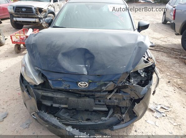 3MYDLBYV3HY155990 2017 TOYOTA YARIS IA Black Front view