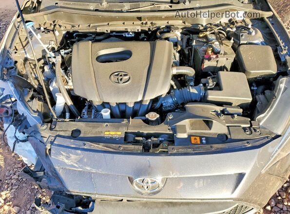 3MYDLBYV4LY704685 2020 TOYOTA YARIS Серый Вид задней части салона