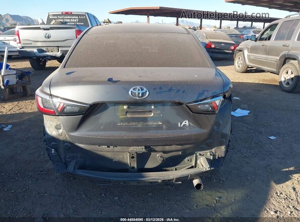 3MYDLBYV5JY306771 2018 TOYOTA YARIS IA Gray 