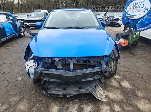 3MYDLBYV5KY508186 2019 TOYOTA YARIS Blue 