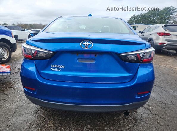 3MYDLBYV5KY508186 2019 TOYOTA YARIS Blue 
