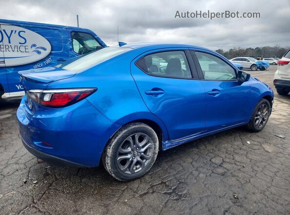 3MYDLBYV5KY508186 2019 TOYOTA YARIS Blue 