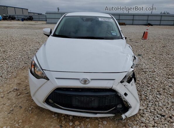3MYDLBYV5LY715453 2020 TOYOTA YARIS White Вид спереду