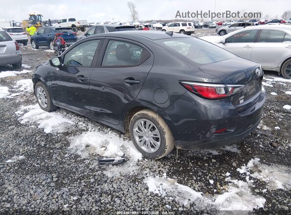 3MYDLBYV6LY714778 2020 TOYOTA YARIS Dark Blue Rear left