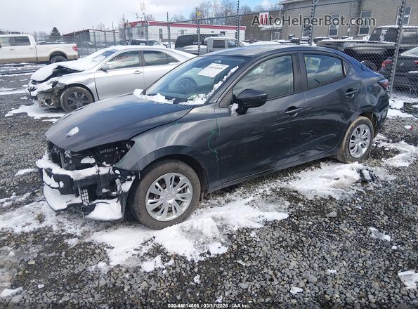 3MYDLBYV6LY714778 2020 TOYOTA YARIS Dark Blue Front left