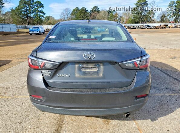 3MYDLBYV7KY503622 2019 TOYOTA YARIS Gray 