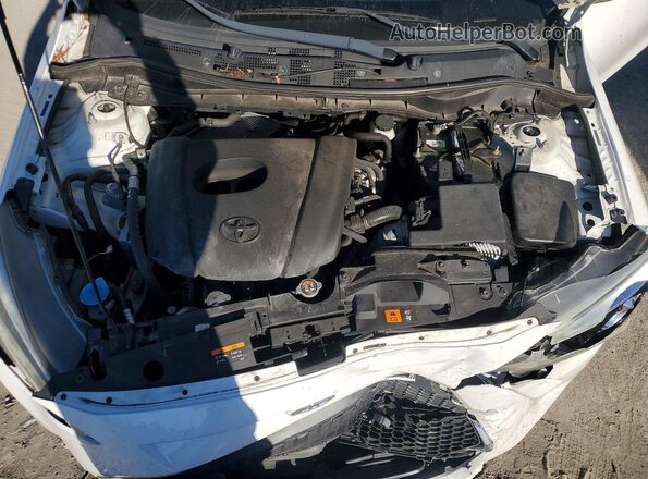 3MYDLBYV7LY708326 2020 TOYOTA YARIS White უკანა სალონის ხედი