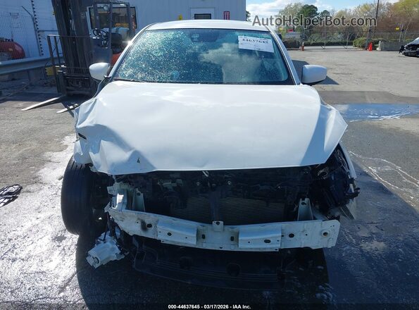 3MYDLBYV8JY302035 2018 TOYOTA YARIS IA White ხელსაწყოთა პანელის ხედი