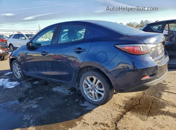 3MYDLBYVXJY304093 2018 TOYOTA YARIS Синий Задняя левая четверть