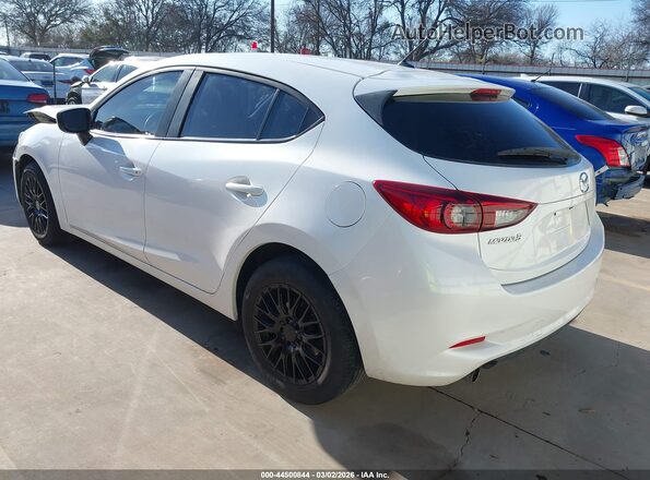 3MZBN1K74HM101851 2017 MAZDA 3 White Trasero izquierdo