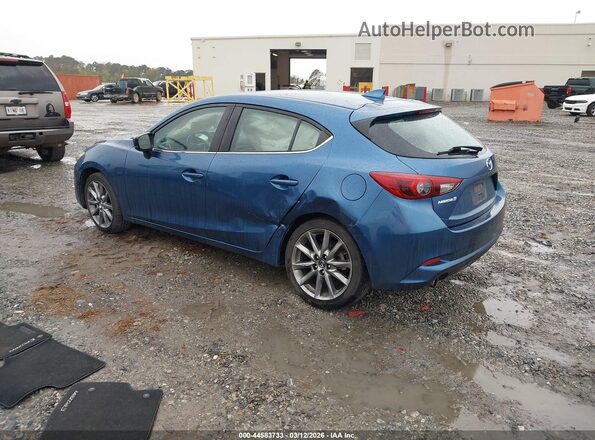 3MZBN1M39JM202044 2018 MAZDA 3 Синий Задняя левая четверть