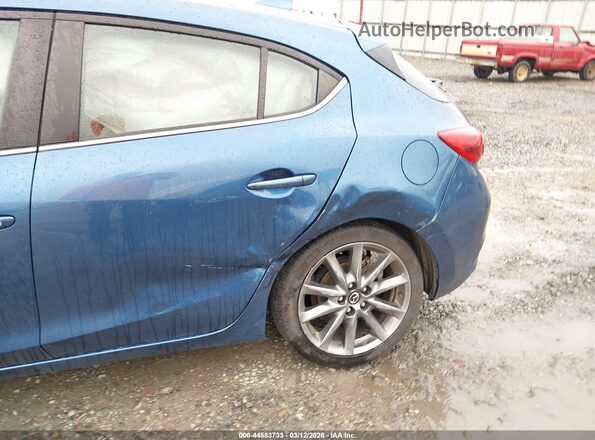 3MZBN1M39JM202044 2018 MAZDA 3 Синий Вид спереди