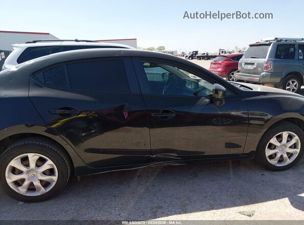 3MZBN1U70HM113265 2017 MAZDA 3 Black Widok wnętrza z tyłu