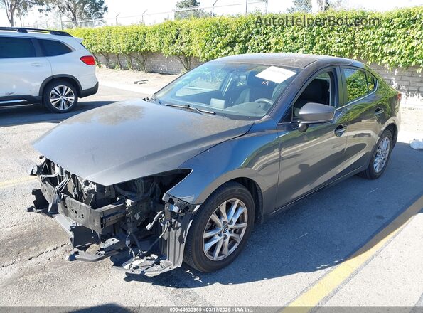 3MZBN1U76HM109155 2017 MAZDA 3 Gray Vista tres cuartos delantera izquierda