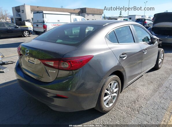 3MZBN1U76HM109155 2017 MAZDA 3 Gray Trasero derecho
