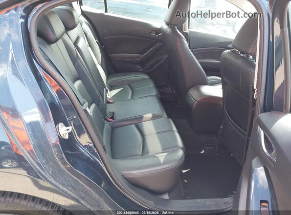 3MZBN1V30JM211441 2018 MAZDA 3 Blue Widok naklejki z numerem VIN