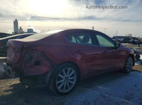3MZBN1V76HM132580 2017 MAZDA 3 Red Trasero derecho