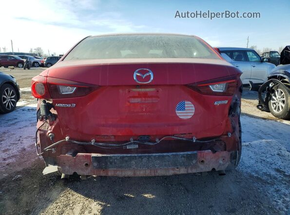 3MZBN1V76HM132580 2017 MAZDA 3 Red Vista trasera