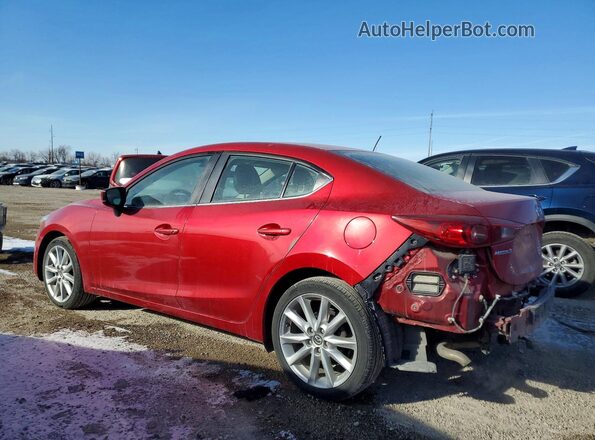 3MZBN1V76HM132580 2017 MAZDA 3 Red Trasero izquierdo