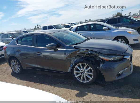 3MZBN1V7XHM113997 2017 MAZDA 3 Gray Widok wnętrza z tyłu