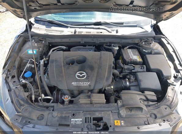 3MZBN1V7XHM113997 2017 MAZDA 3 Gray Widok z tyłu