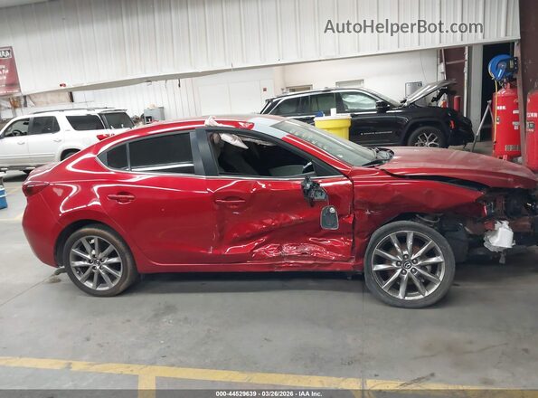 3MZBN1W32JM240714 2018 MAZDA 3 Red Вид щитка приладів