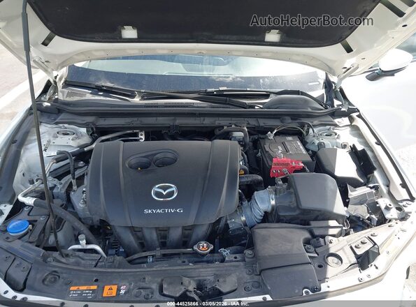 3MZBPAAL1MM254285 2021 MAZDA 3 White Widok z tyłu