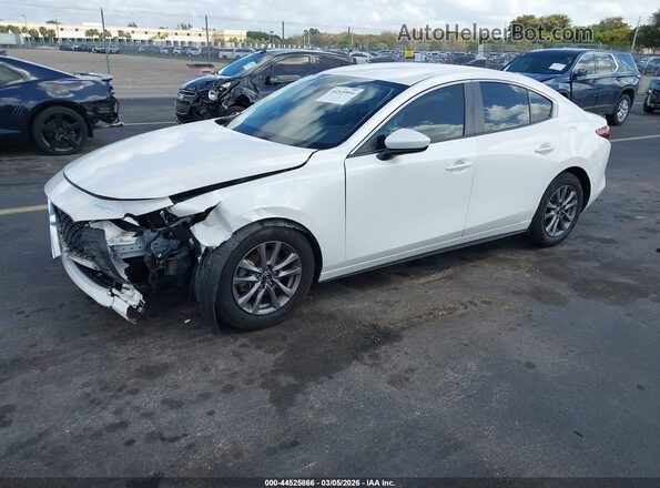 3MZBPAAL1MM254285 2021 MAZDA 3 White Przód lewy