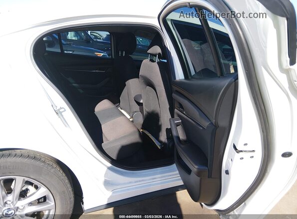 3MZBPAAL4NM302699 2022 MAZDA 3 White Vista de la etiqueta del VIN