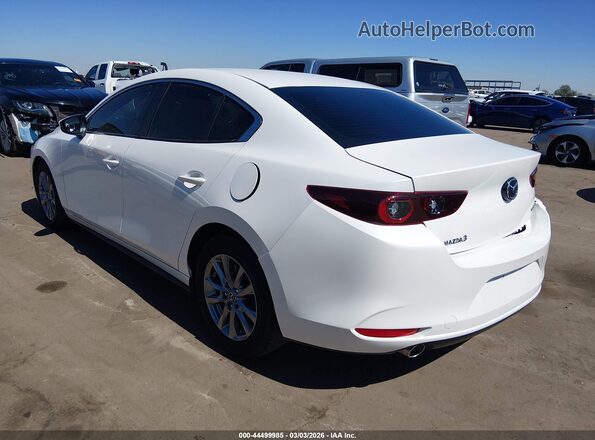 3MZBPAAL4NM302699 2022 MAZDA 3 White Trasero izquierdo