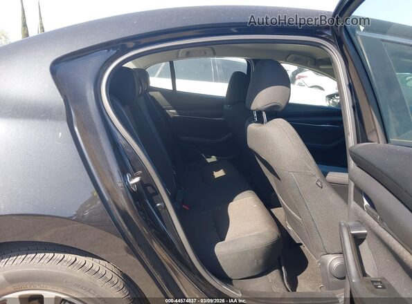 3MZBPAALXMM252860 2021 MAZDA 3 Black Vista de la etiqueta del VIN