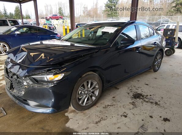 3MZBPAAMXRM423249 2024 MAZDA 3 Синий Передняя левая четверть