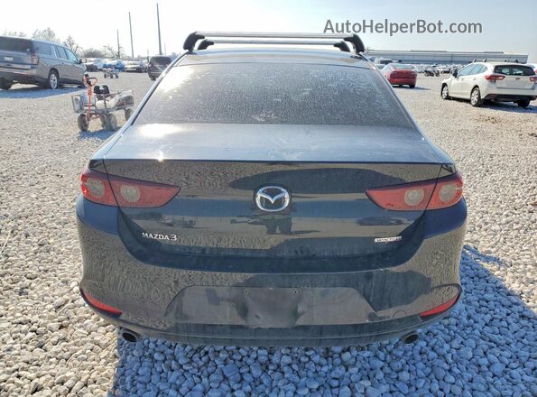 3MZBPABL7MM214579 2021 MAZDA 3 Black Вид ззаду