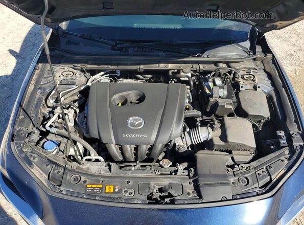 3MZBPABL7MM254032 2021 MAZDA 3 Blue Rear interior view